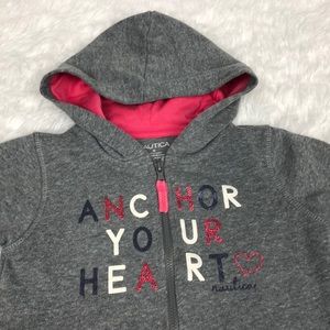 Nautica Shirts & Tops - Nautica Girls Anchor Your Heart Sweatshirt Size 6 Nautica Shirts & Tops - Nautica Girls Anchor Your Heart Sweatshirt Size 6